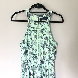 Francesca’s Mint Floral Dress